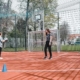 Auszubildende Kinderpfleger spielen Basketball