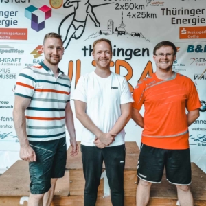 Physiotherapeuten -Team vom Thüringen Ultra Lauf