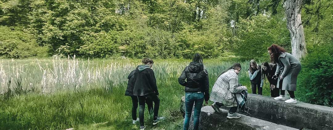 Ergotherapeuten Wahrnehmungsspaziergang Krahnberg