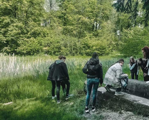 Ergotherapeuten Wahrnehmungsspaziergang Krahnberg