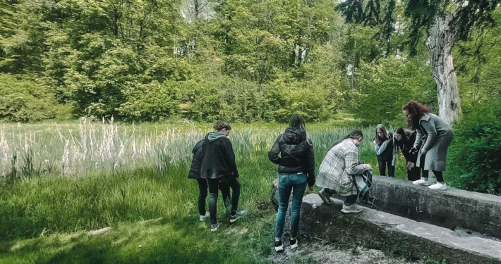 Ergotherapeuten Wahrnehmungsspaziergang Krahnberg