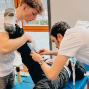 Physiotherapeuten und Masseure bei Special Olympics