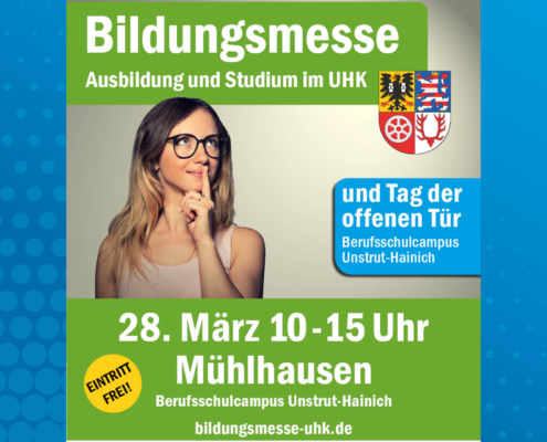 Bildungsmesse Mühlhausen 2026 Plakat