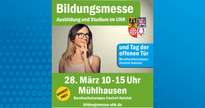 Bildungsmesse Mühlhausen 2026 Plakat
