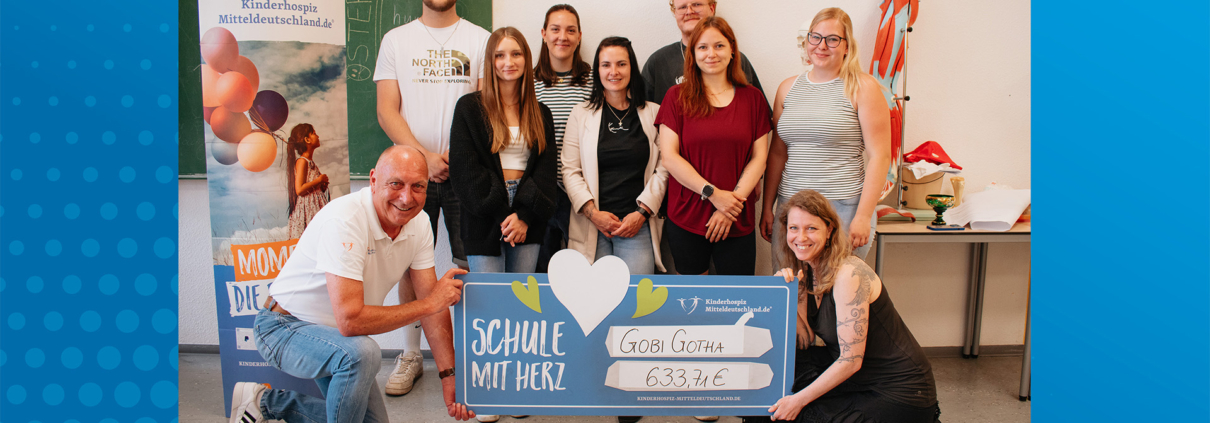 GOBI Spendeübergabe an Kinderhospiz