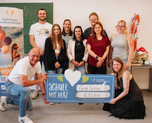 GOBI Spendeübergabe an Kinderhospiz