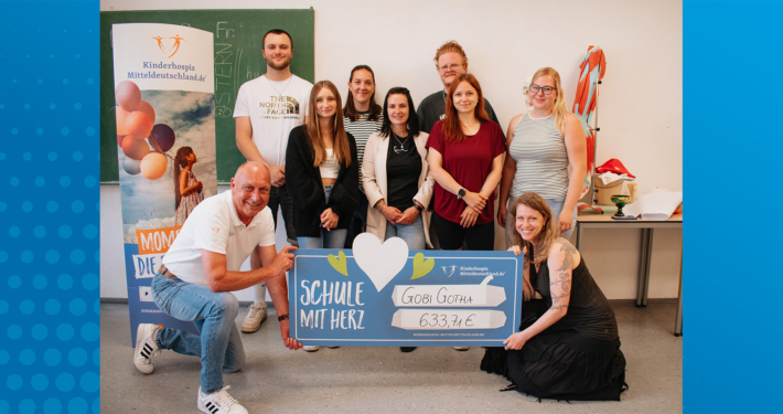 GOBI Spendeübergabe an Kinderhospiz